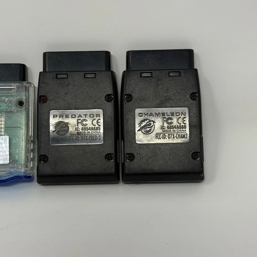 PS2 Wireless Control Receiver Lot GameElements Intec Predator Chameleon untested